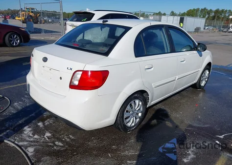 2010 Kia Rio Lx from USA, damaged, VIN KNADH4A39A6634980